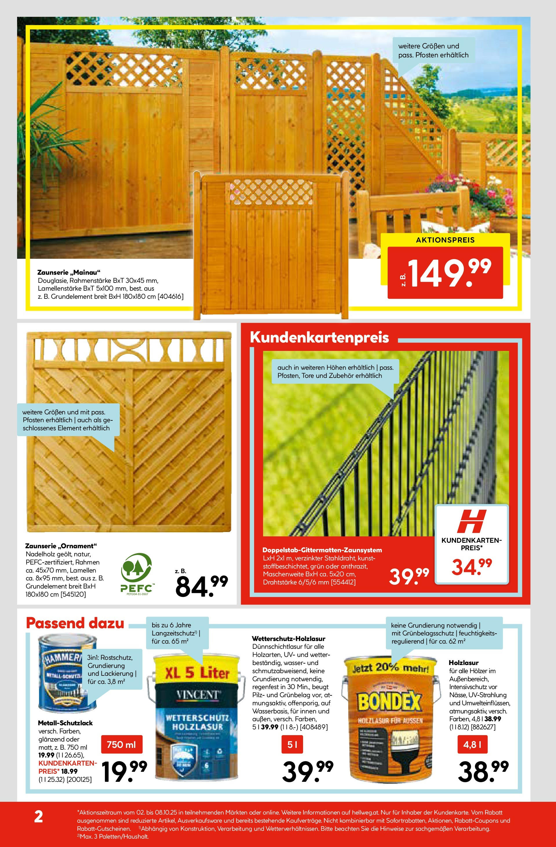 HELLWEG Fürstenfeld von 02.10.2025 - Aktuelle Angebote | Seite: 2 | Produkte: Wasser