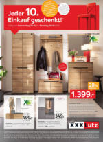 XXXLutz Lauterach - Ihr Möbelhaus bei Bregenz Gutscheinblatt Vorzimmer - bis 14.10.2025