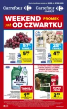 Gazetka Weekend promek już od czwartku! Carrefour – do 27.09.2025