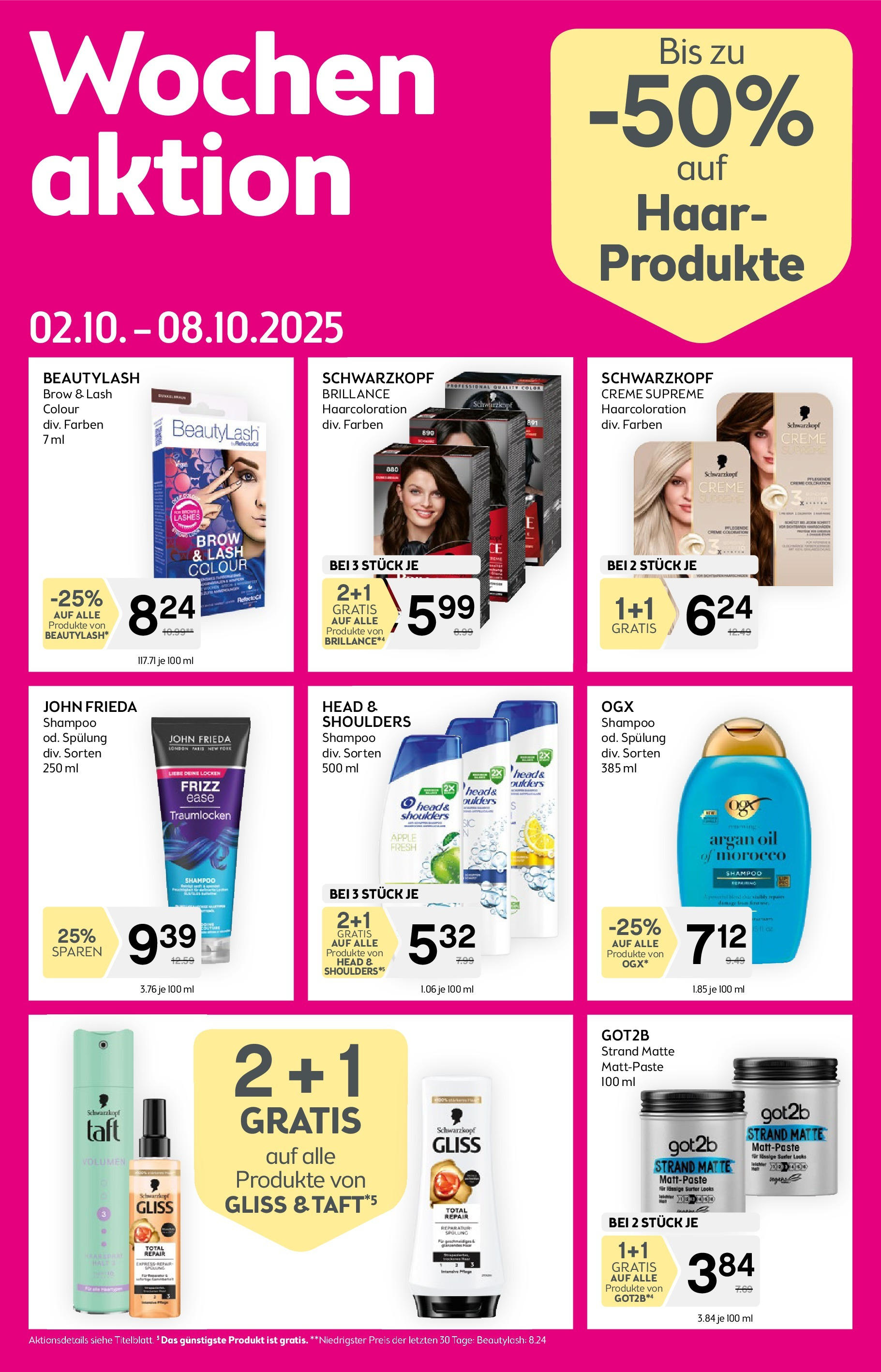 Bipa Frohnleiten von 25.09.2025 - Aktuelle Angebote | Seite: 6 | Produkte: Apple, Shampoo, Spülung, Creme