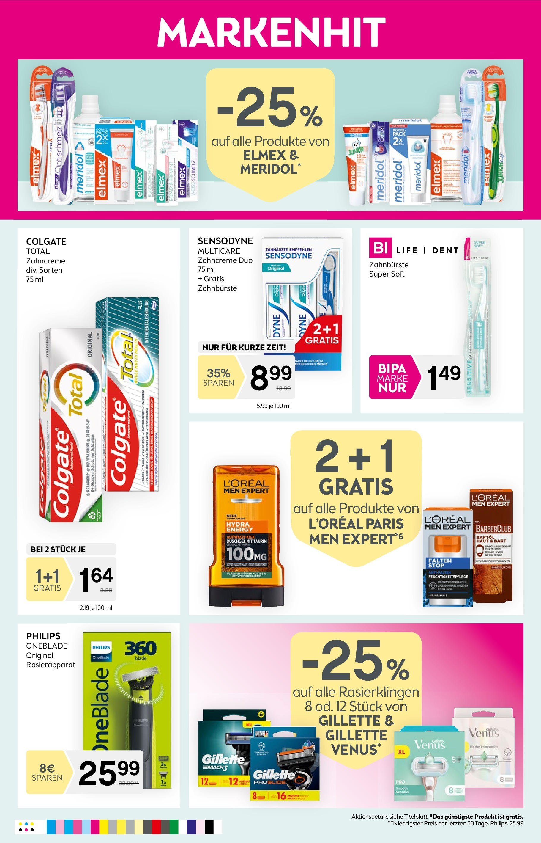 Bipa Frohnleiten von 25.09.2025 - Aktuelle Angebote | Seite: 7 | Produkte: Duschgel, Zahnbürste