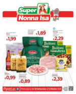 Nonna Isa Promozione dal 23 settembre al 5 ottobre - al 05.10.2025