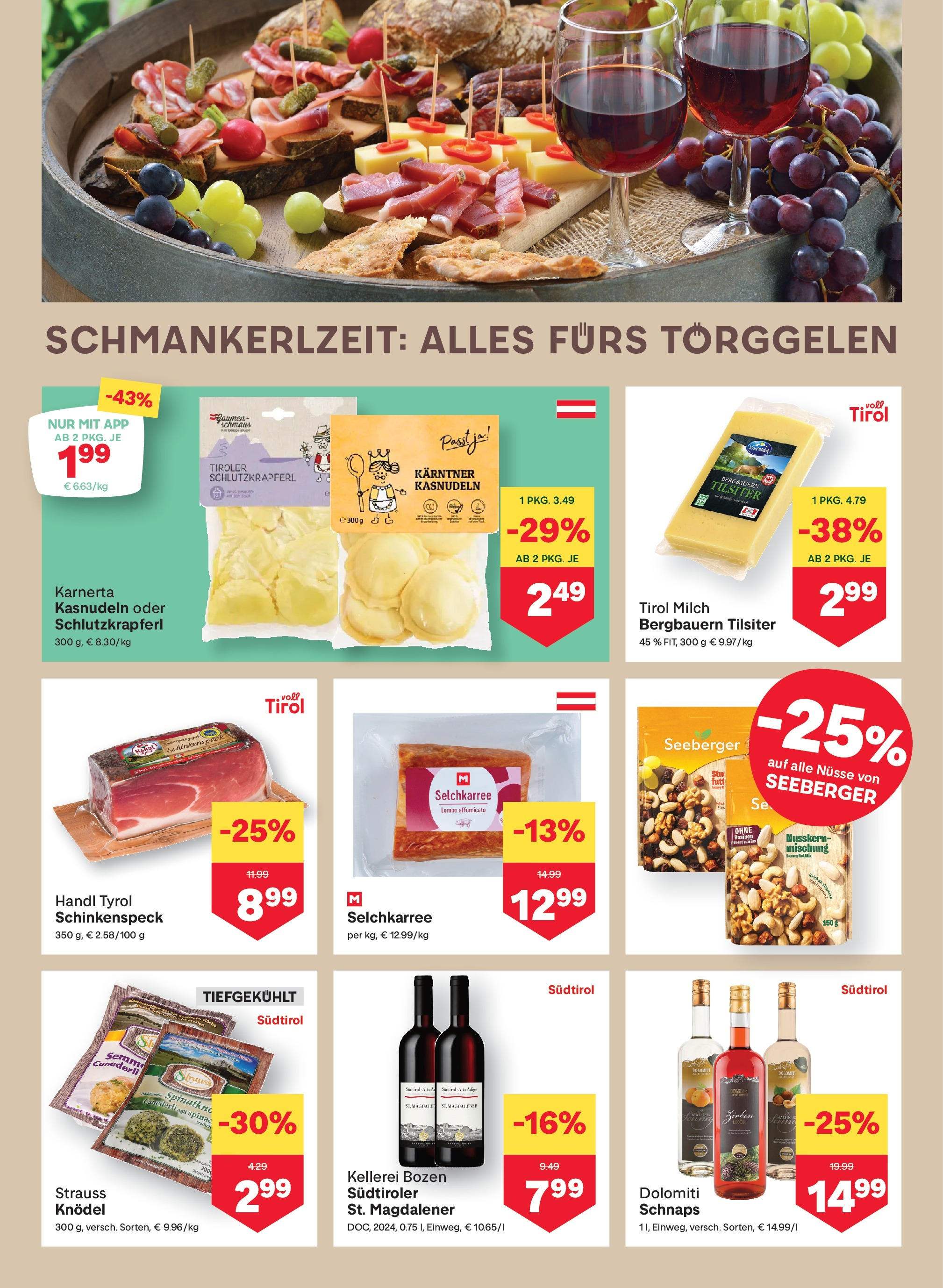 MPREIS Sillian von 02.10.2025 - Aktuelle Angebote | Seite: 11 | Produkte: Nüsse, Milch