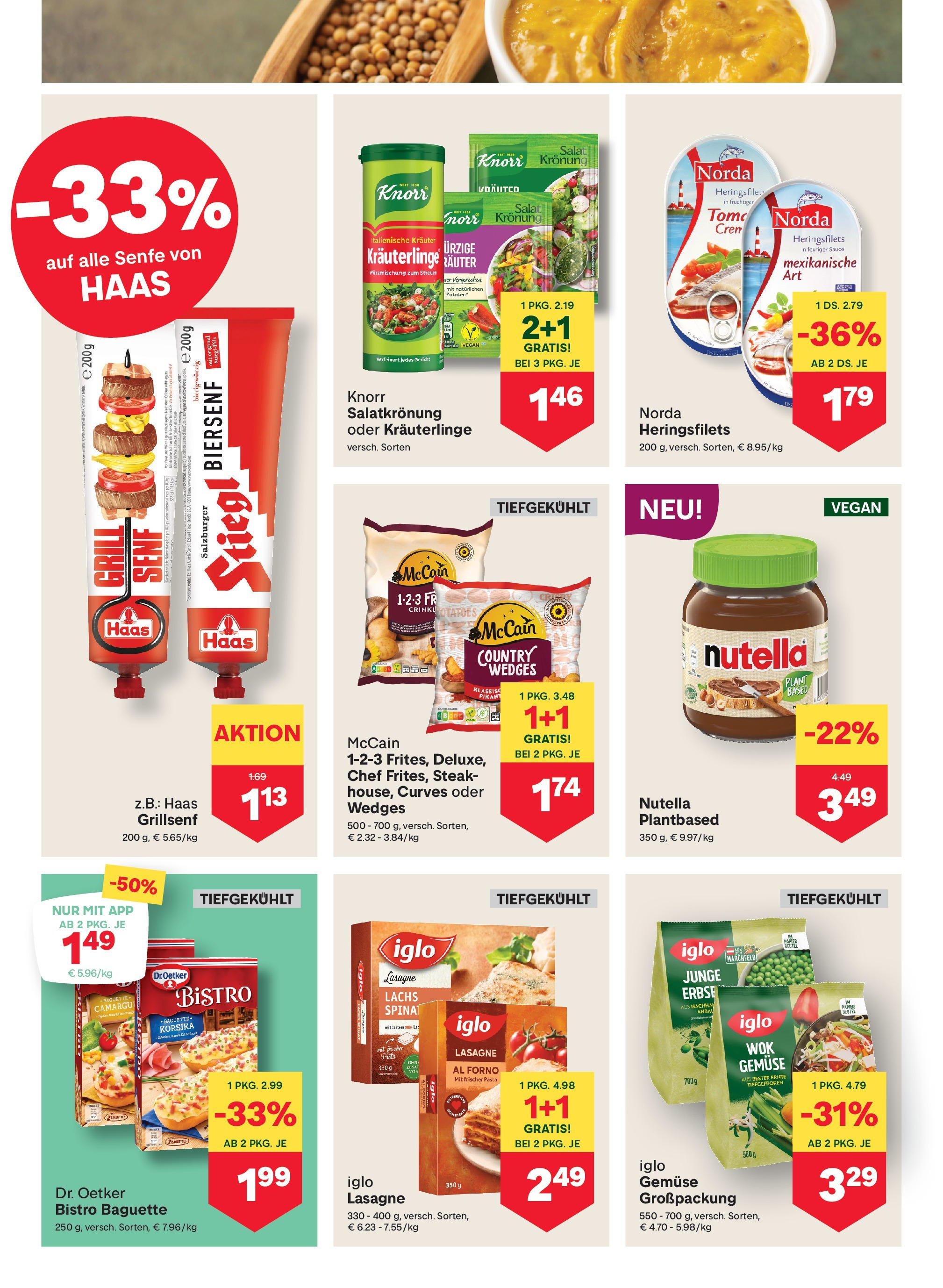 MPREIS Sillian von 02.10.2025 - Aktuelle Angebote | Seite: 12 | Produkte: Pasta, Salat, Gemüse, Jääkaappipakastin