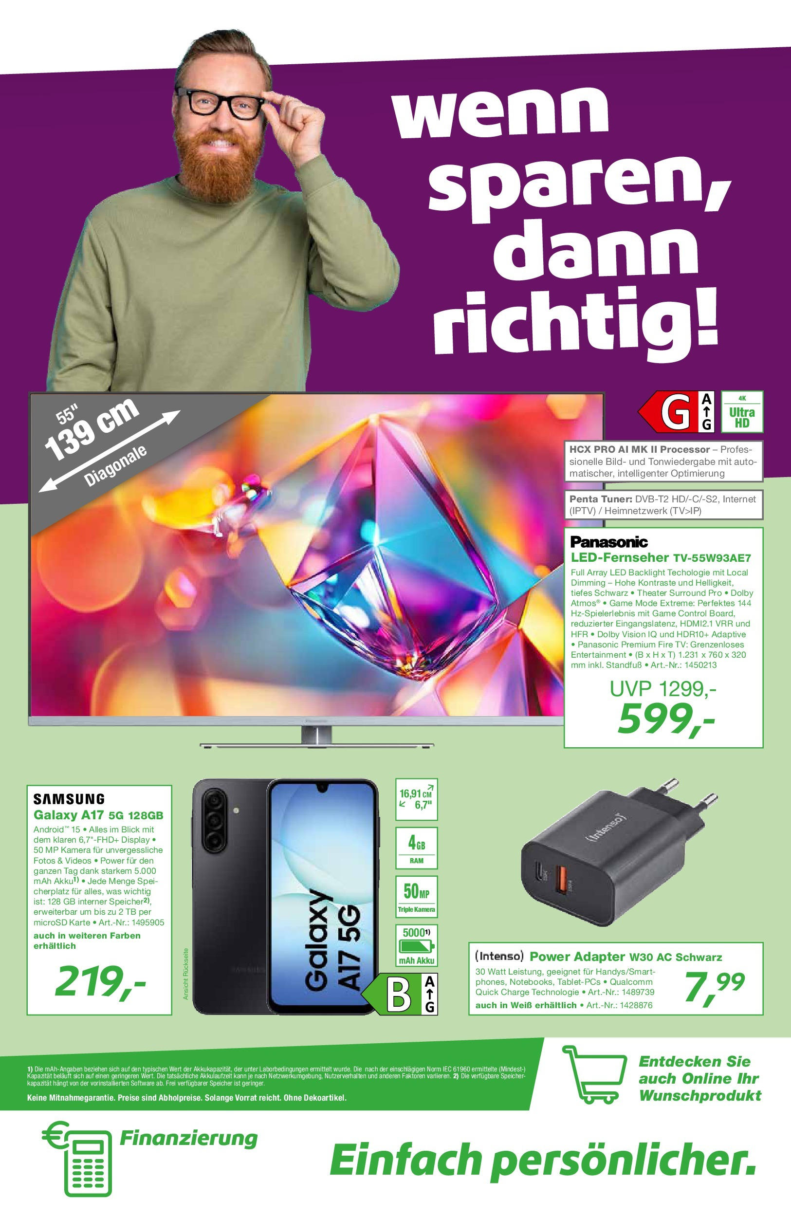 Entdecke - EP: Angebote (ab 25.09.2025) zum Blättern | Seite: 7 | Produkte: Kamera, Adapter, Samsung, TV