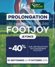 Promotion FJ : -40% sur une sélection