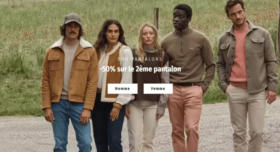 -50% sur le 2ème pantalon