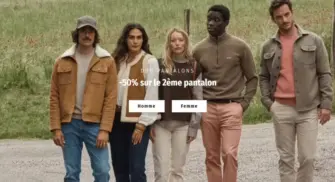 -50% sur le 2ème pantalon