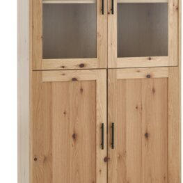 JYSK Vitrină SANDBY 2 uși stejar natur/negru