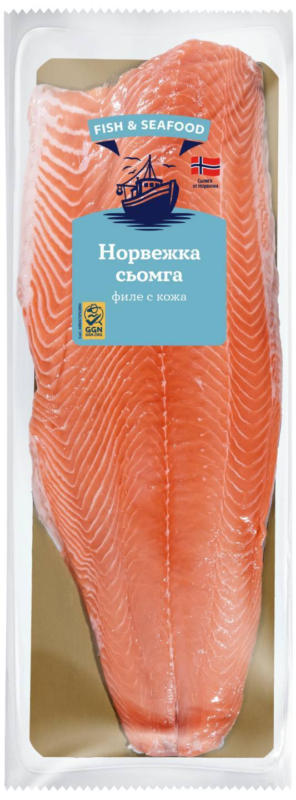 Сьомга филе С-трим