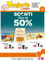 Margherita Conad Sconti fino al 50% - al 05.10.2025