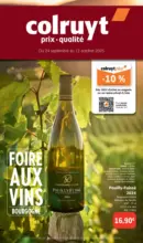 Colruyt FOIRE AUX VINS BOURGOGNE - au 05.10.2025