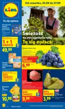 OFERTA WAŻNA OD 25.09 DO 27.09 Lidl – do 27.09.2025