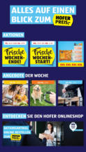 HOFER: Flugblatt