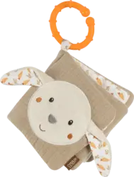 fehn Softbilderbuch Hase beige