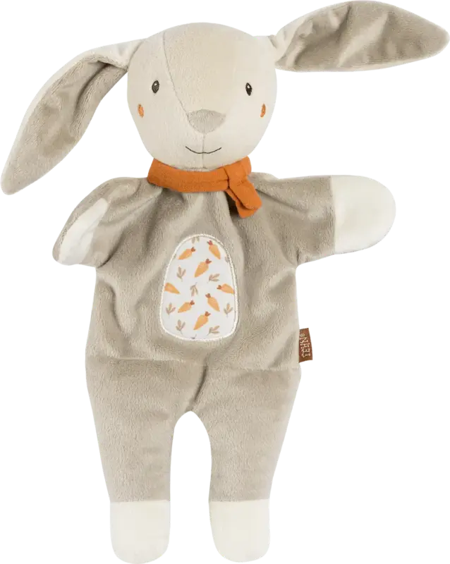 fehn Handpuppe Hase beige