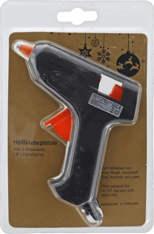 Dekorieren & Einrichten Heißklebepistole mini inkl. 2 Klebesticks