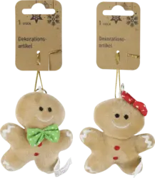 Dekorieren & Einrichten Lebkuchenmännchen aus Plüsch