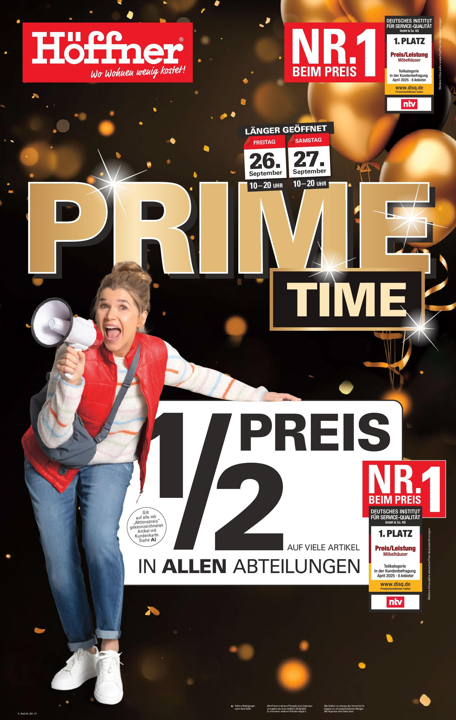 Höffner Prospekt Schönefeld	 (ab 23.09.2025) zum Blättern | Seite: 1