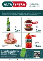 Altasfera Offerte valide dal 24 settembre al 7 ottobre 2025 - al 07.10.2025