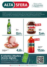 Offerte valide dal 24 settembre al 7 ottobre 2025