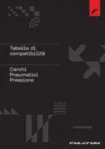 Fulcrum Tabella di compatibilit&agrave; Cerchi - Pneumatici - Pressione - al 31.12.2025