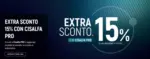 Cisalfa Sport Outlet Extra sconto 15% - al 16.12.2025