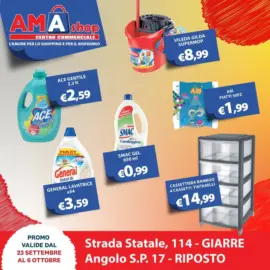 Promo valide dal 23 settembre al 6 ottobre