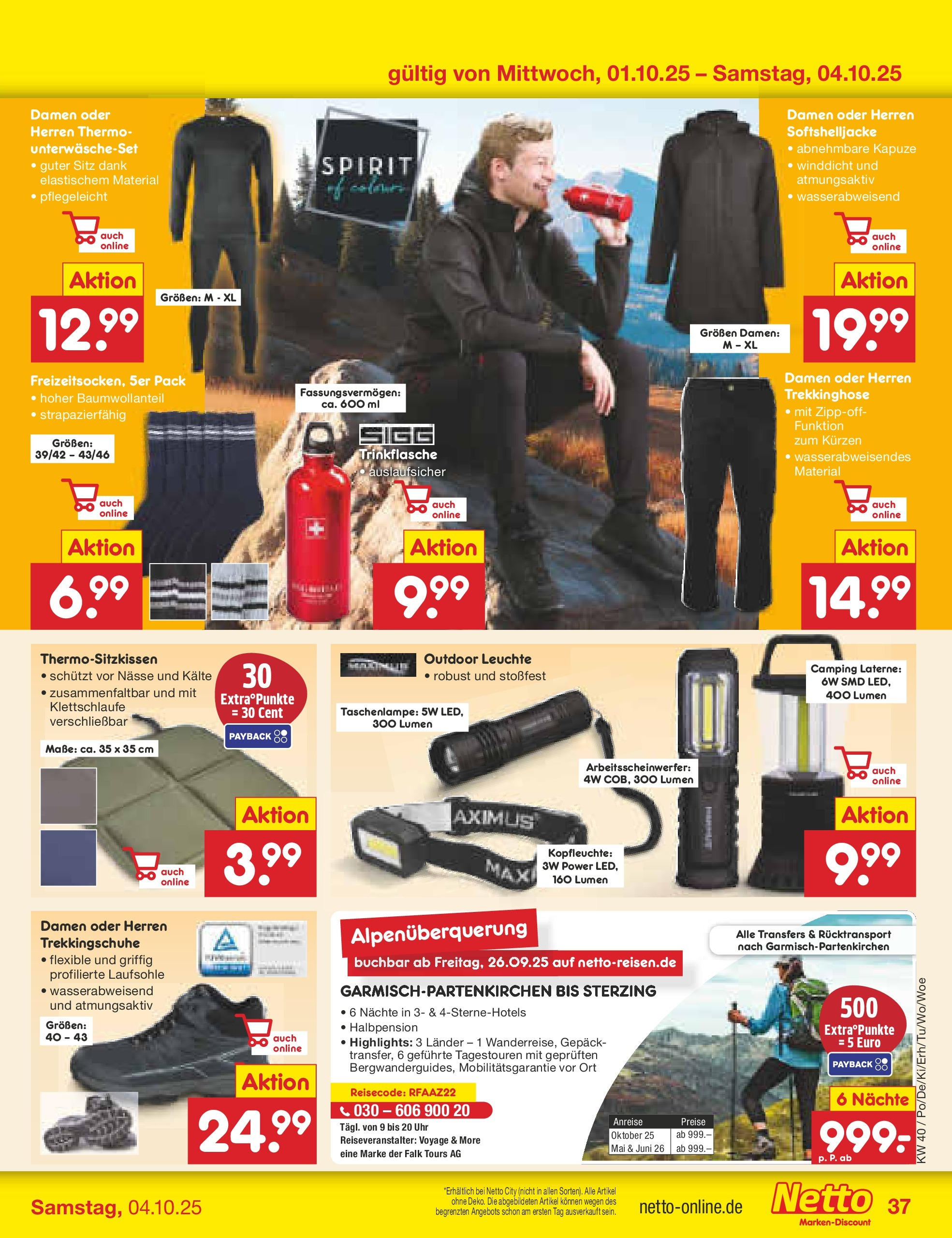 Netto Marken-Discount prospekt Ergolding	 (ab 28.09.2025) » Angebote | Seite: 38 | Produkte: Uhr