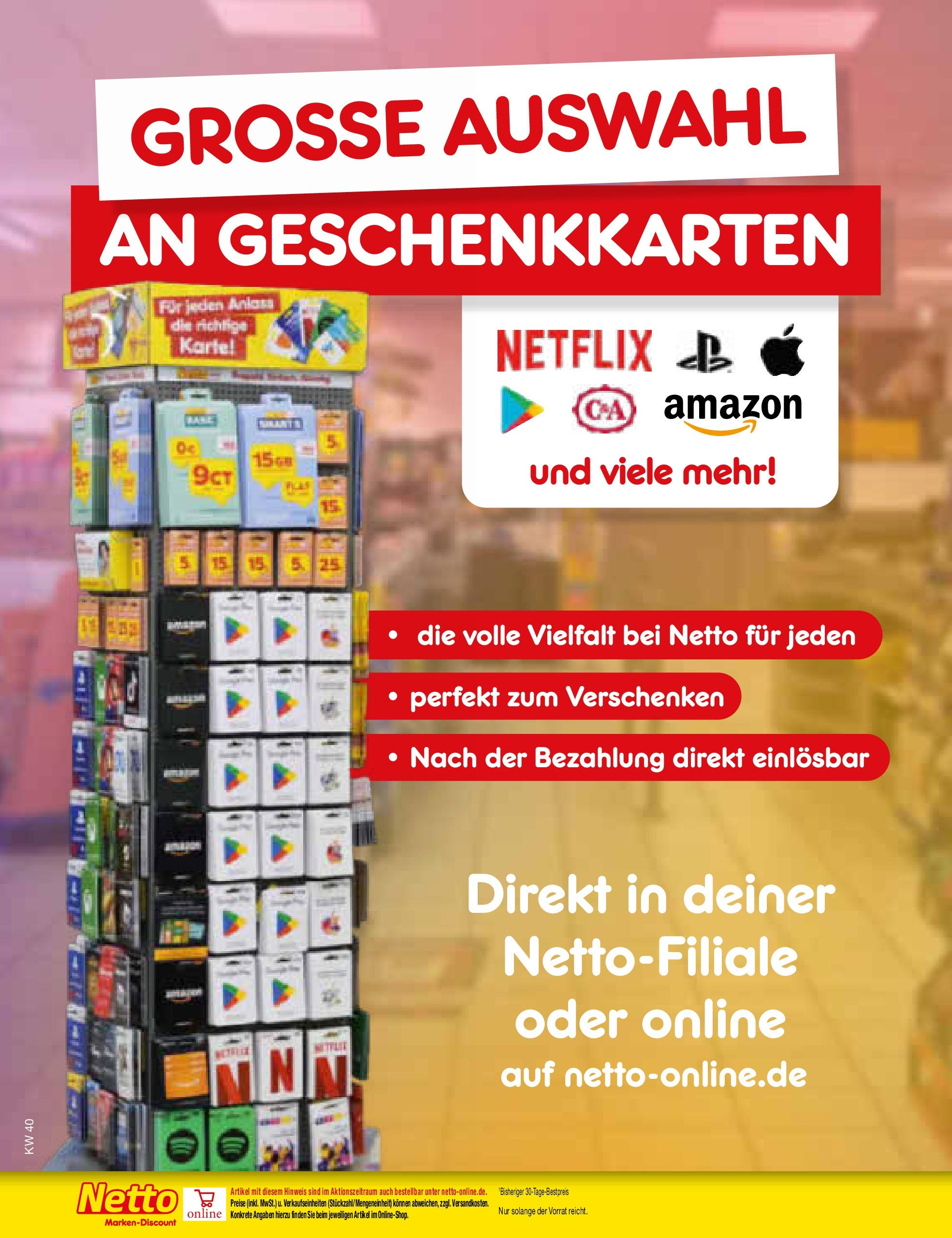 Netto Marken-Discount prospekt Frankfurt Am Main	 (ab 28.09.2025) » Angebote | Seite: 52
