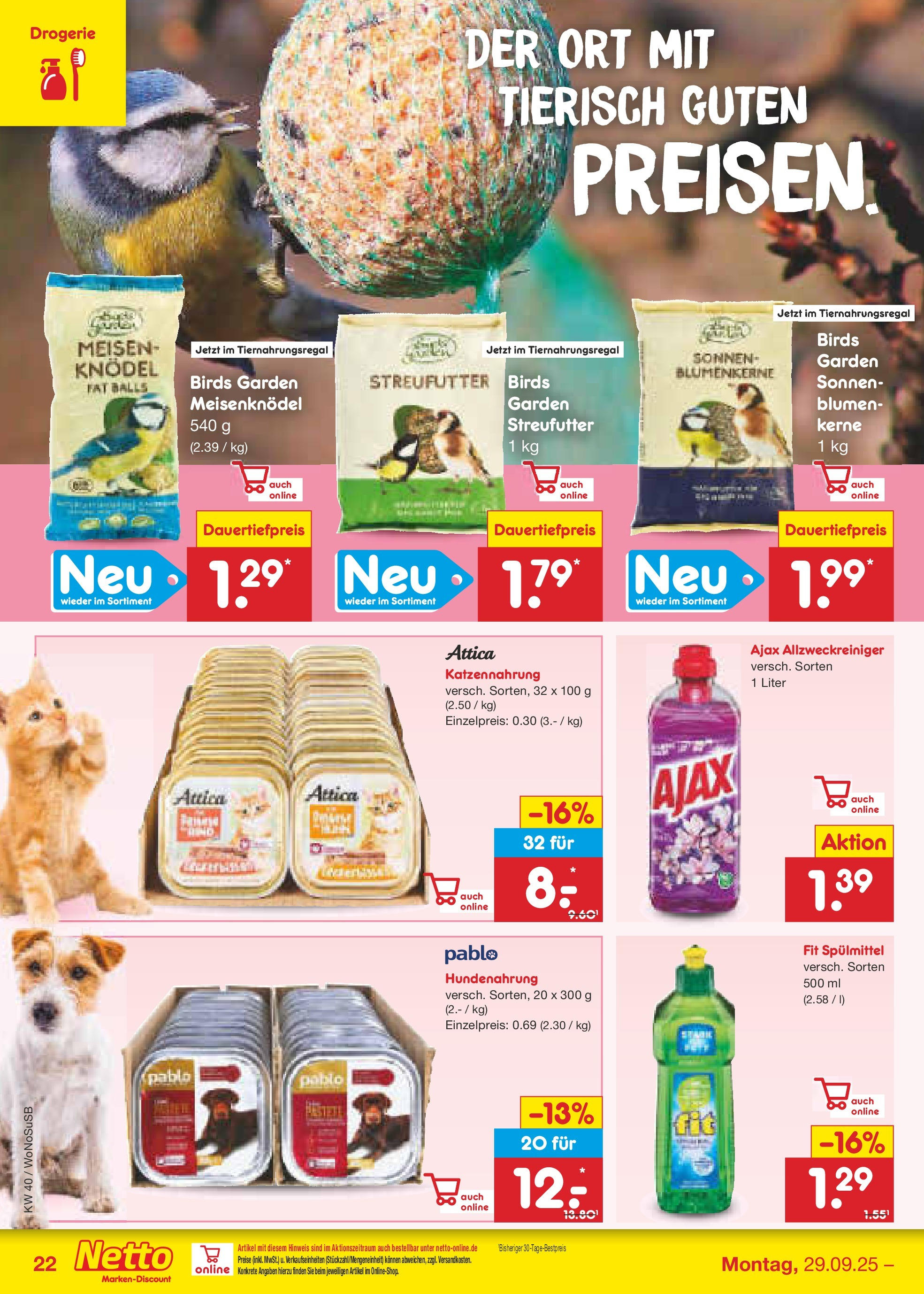Netto Marken-Discount prospekt Frankfurt Am Main	 (ab 28.09.2025) » Angebote | Seite: 26 | Produkte: Blumen