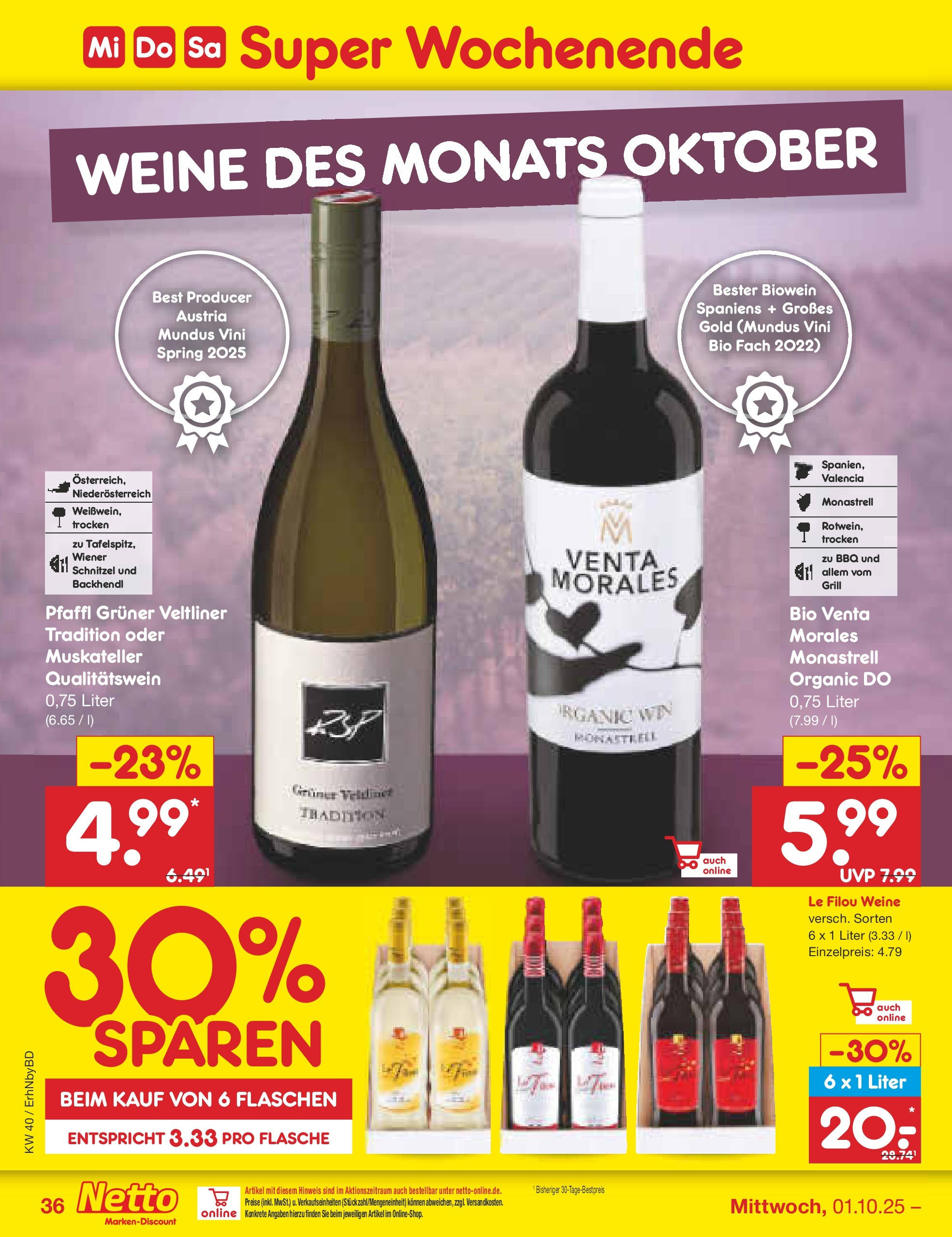 Netto Marken-Discount prospekt Ergolding	 (ab 28.09.2025) » Angebote | Seite: 37 | Produkte: Grill, Le filou, Schnitzel