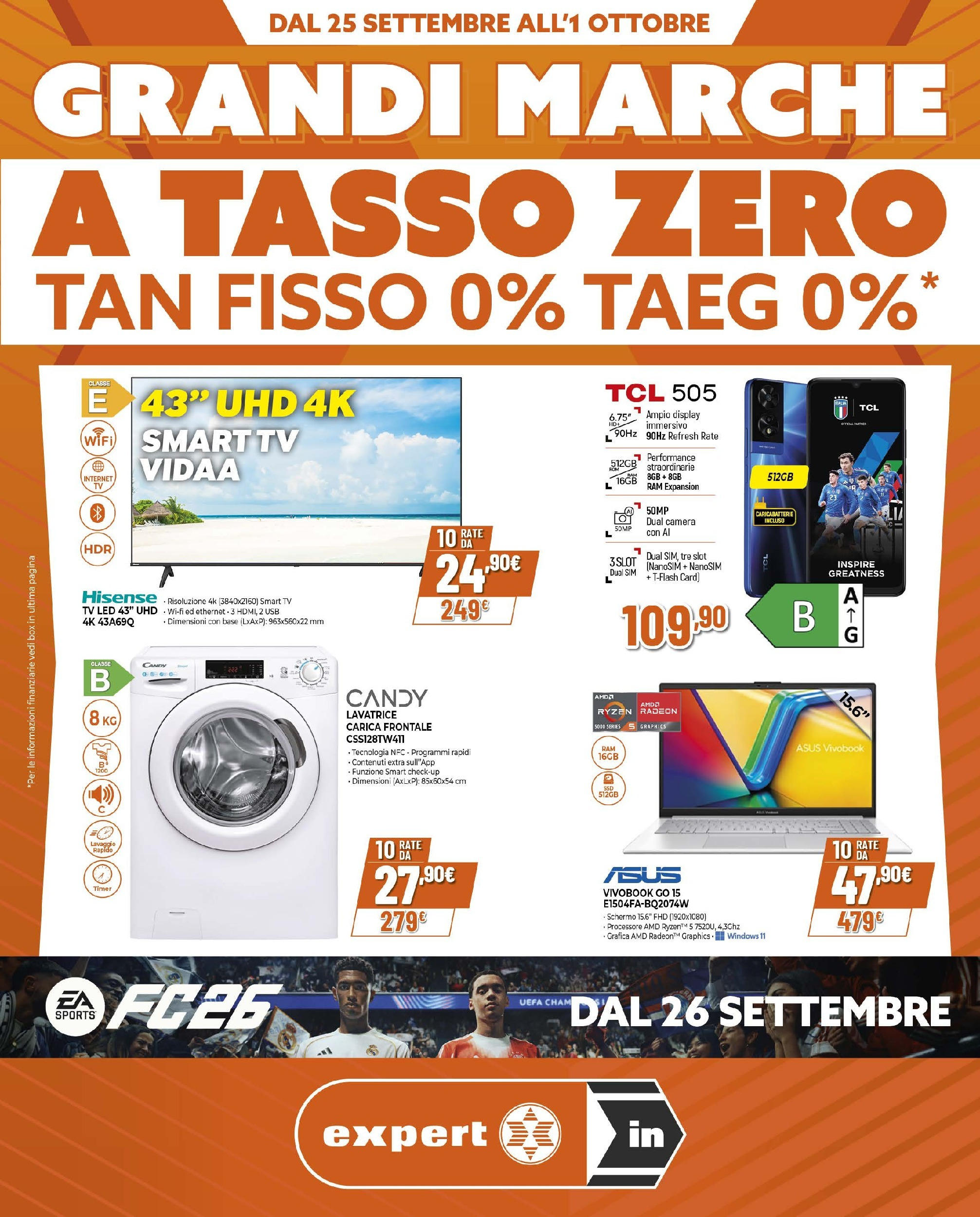 Nuovo Scopri - Grandi marche dal 24/09/2025 > offerte anteprima 🛍️ | Pagina: 1 | Prodotti: Schermo, smart TV, TV, Caricabatterie