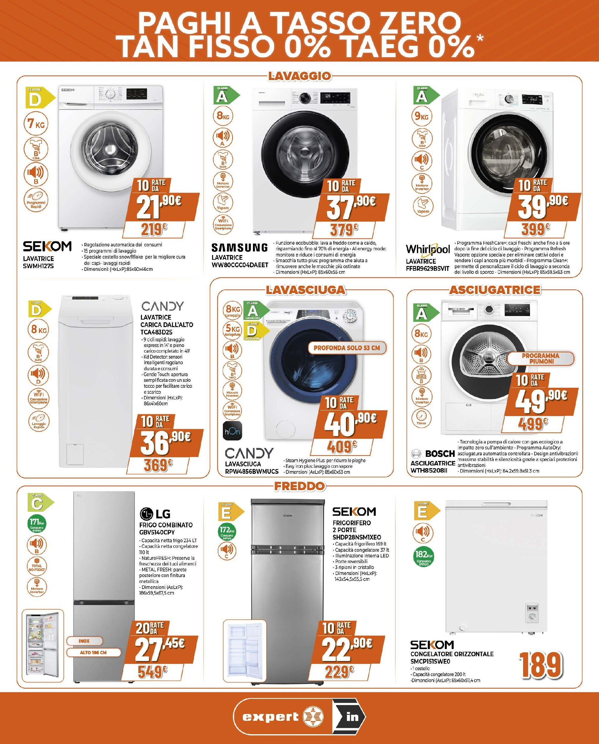 Nuovo Scopri - Grandi marche dal 24/09/2025 > offerte anteprima 🛍️ | Pagina: 5 | Prodotti: Lavasciuga, Lavatrice, Smartphone, Samsung