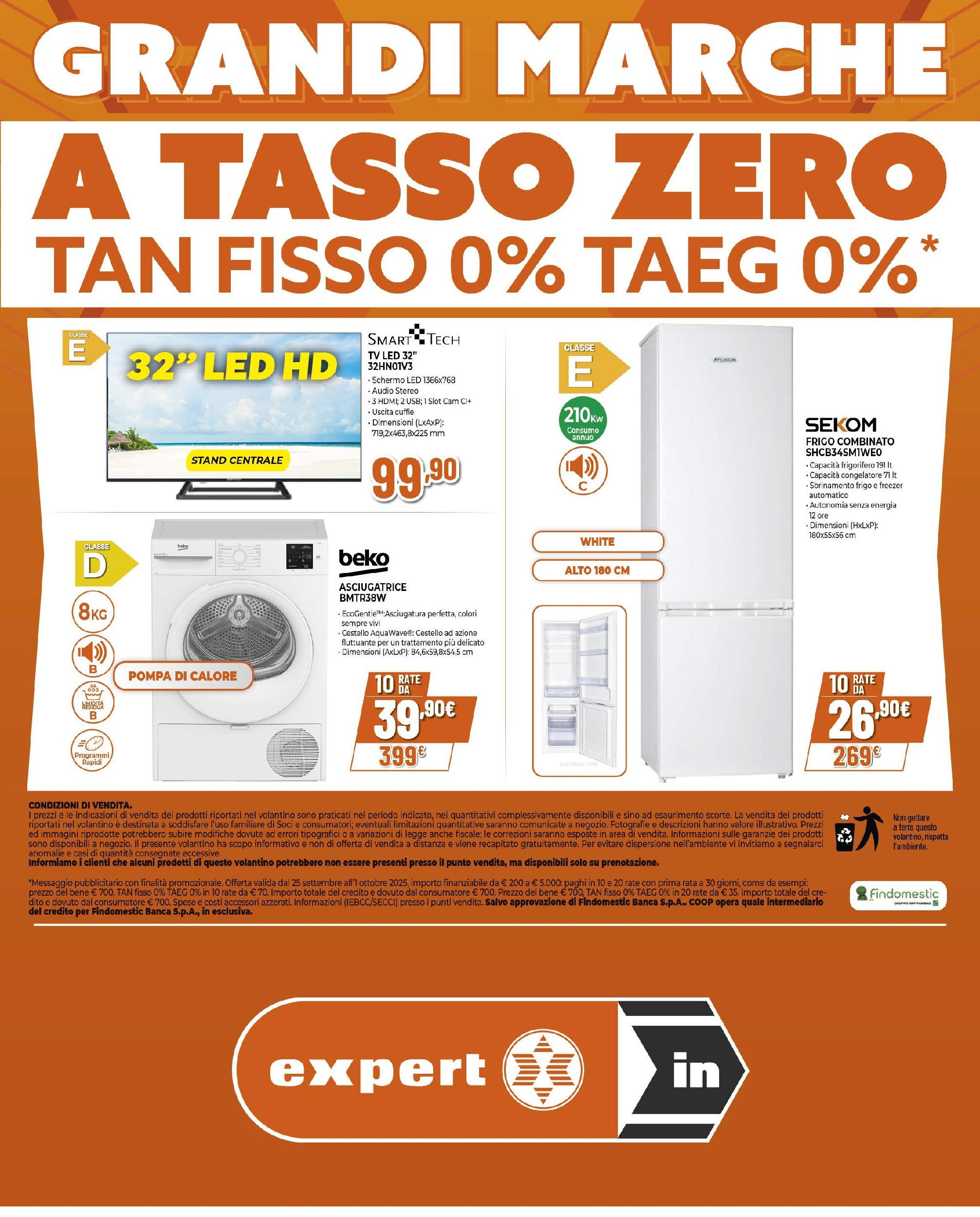 Nuovo Scopri - Grandi marche dal 24/09/2025 > offerte anteprima 🛍️ | Pagina: 8 | Prodotti: Freezer, Audio, Frigorifero, Terra