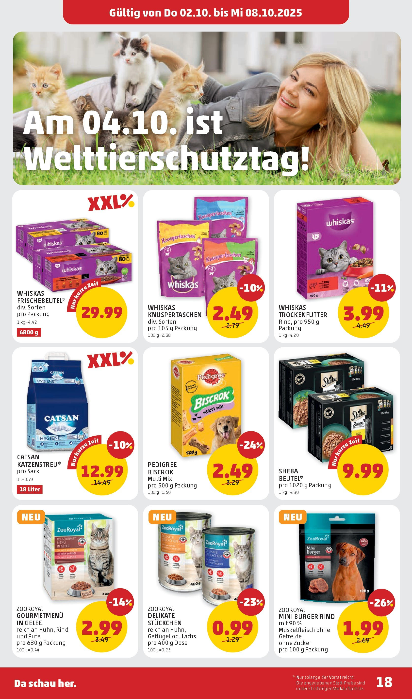 Penny Markt Flugblatt ab (02.10.2025) - Angebote, Prospekt | Seite: 18 | Produkte: Getreide, Zucker