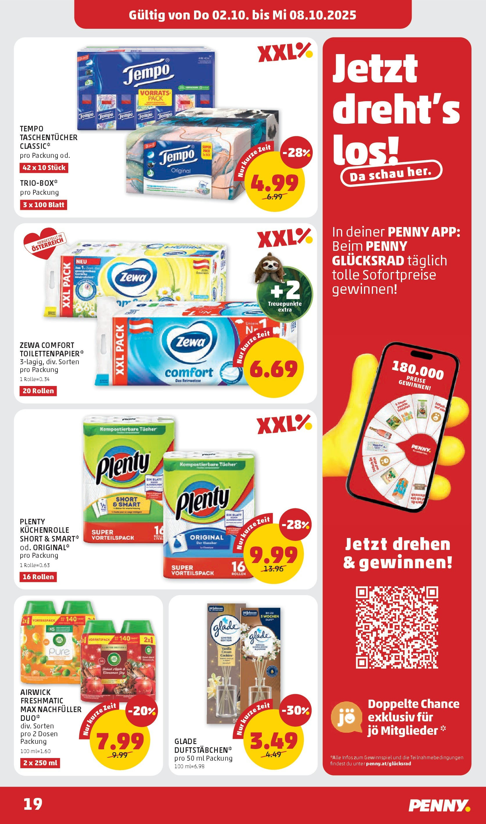 Penny Markt Flugblatt ab (02.10.2025) - Angebote, Prospekt | Seite: 19