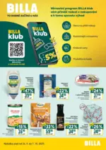 Billa Leták BILLA klub – do 18.10.2025