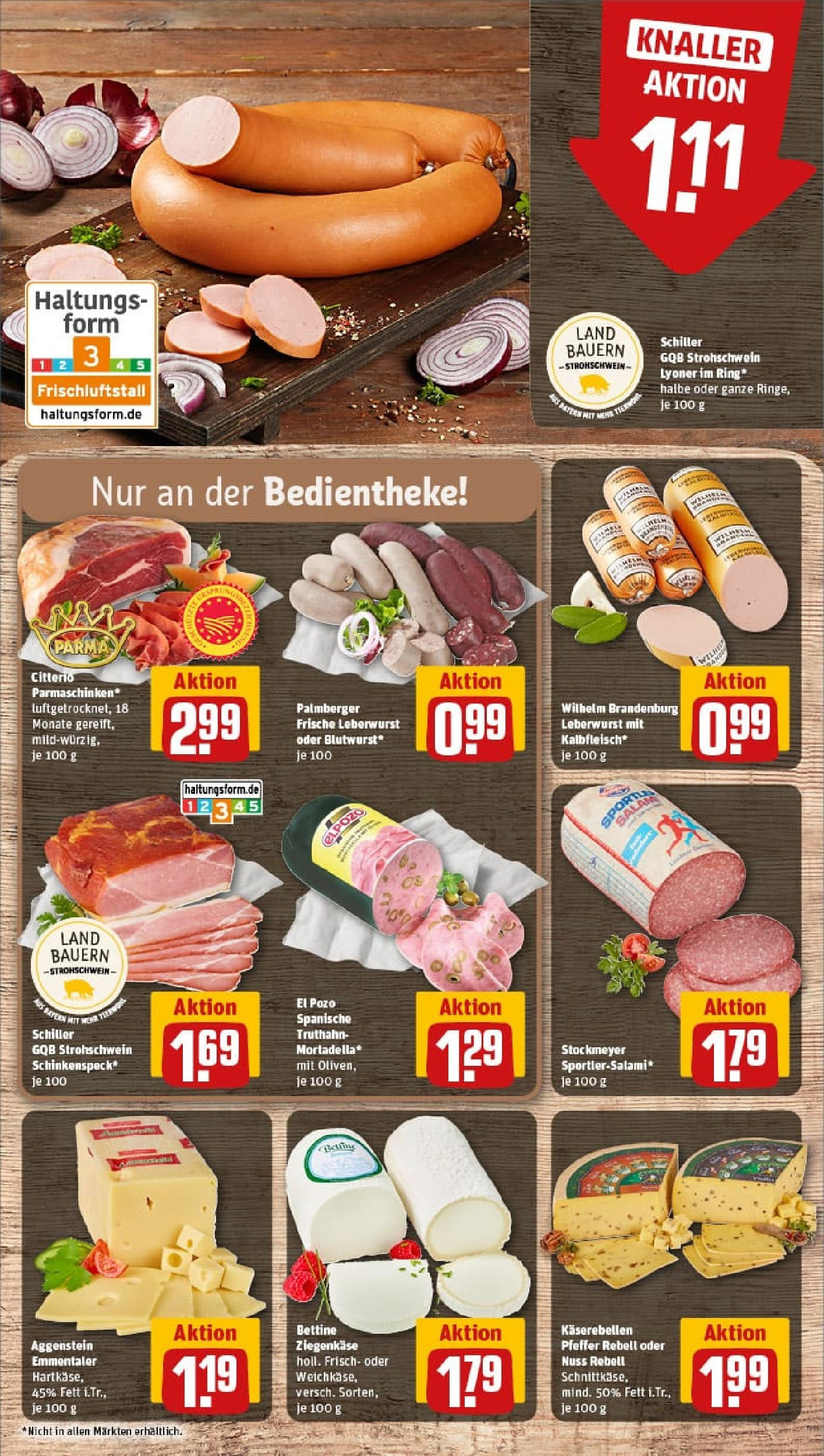 REWE Prospekt ab 28.09.2025 zum Blättern » Angebote | Seite: 15 | Produkte: Salami