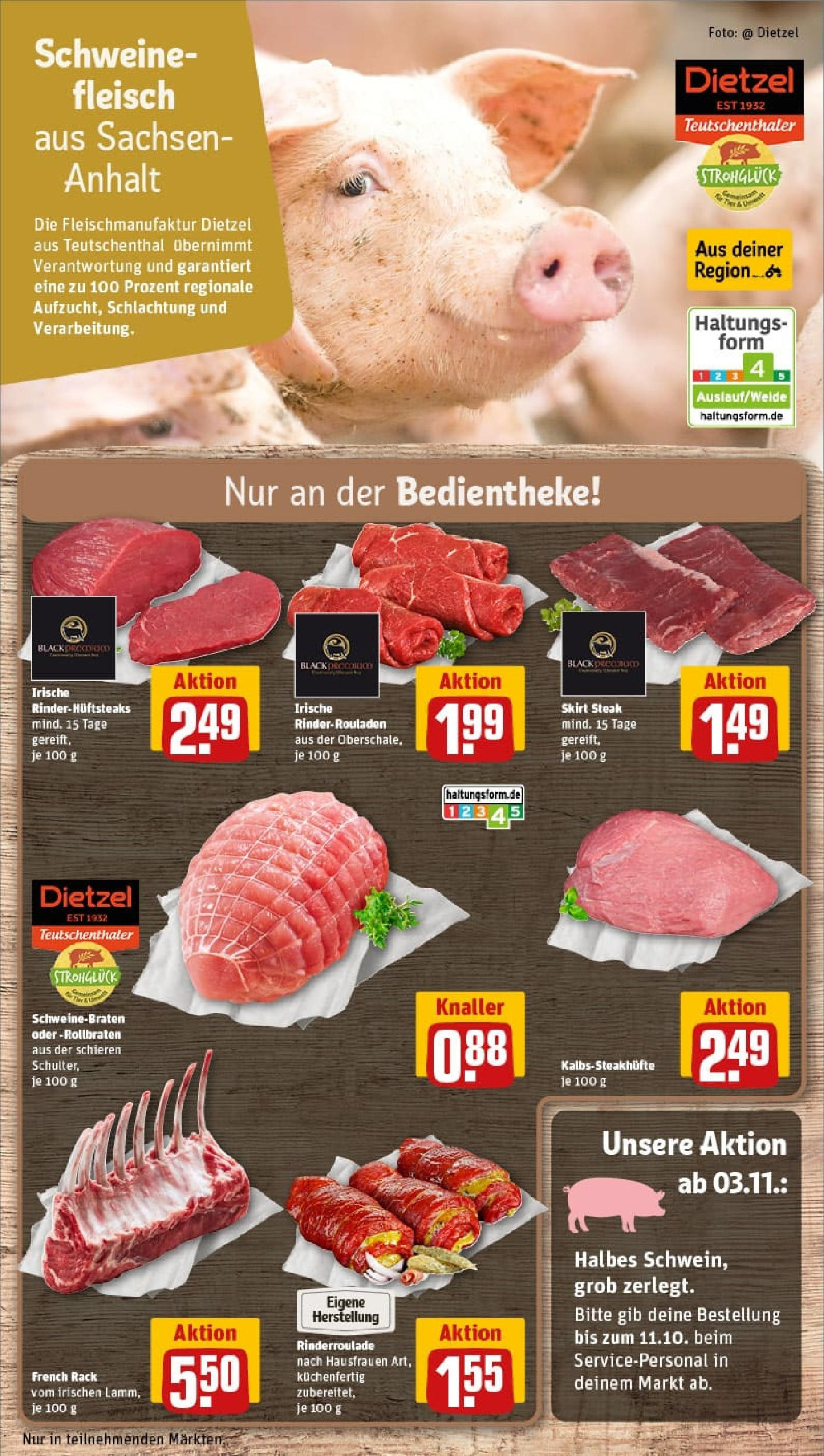 REWE Prospekt ab 29.09.2025 zum Blättern » Angebote | Seite: 16 | Produkte: Milch, Käse, Brot, Sahne