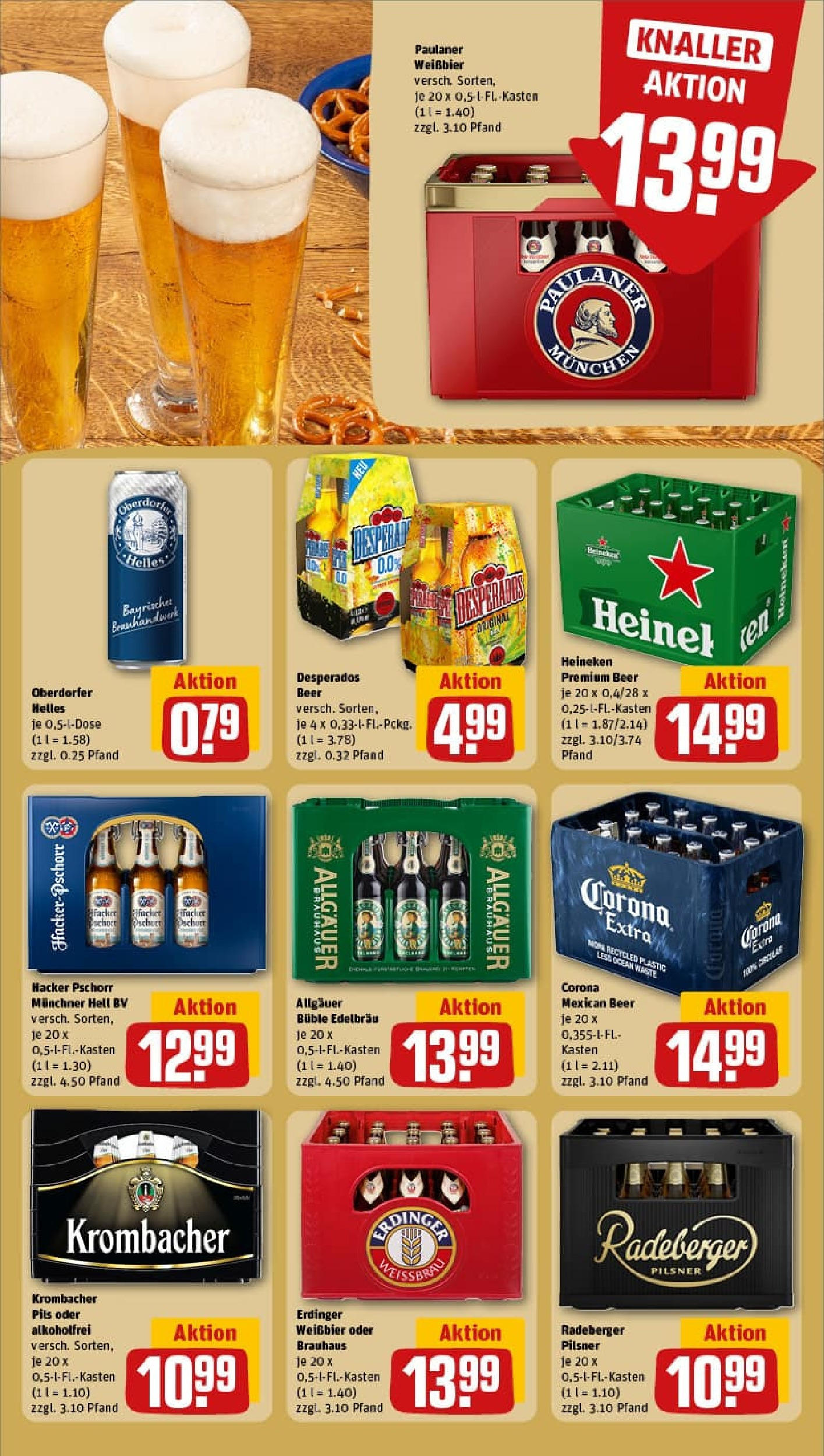 REWE Prospekt ab 28.09.2025 zum Blättern » Angebote | Seite: 23 | Produkte: Kaffee, Ritter sport, M&M's, Chips