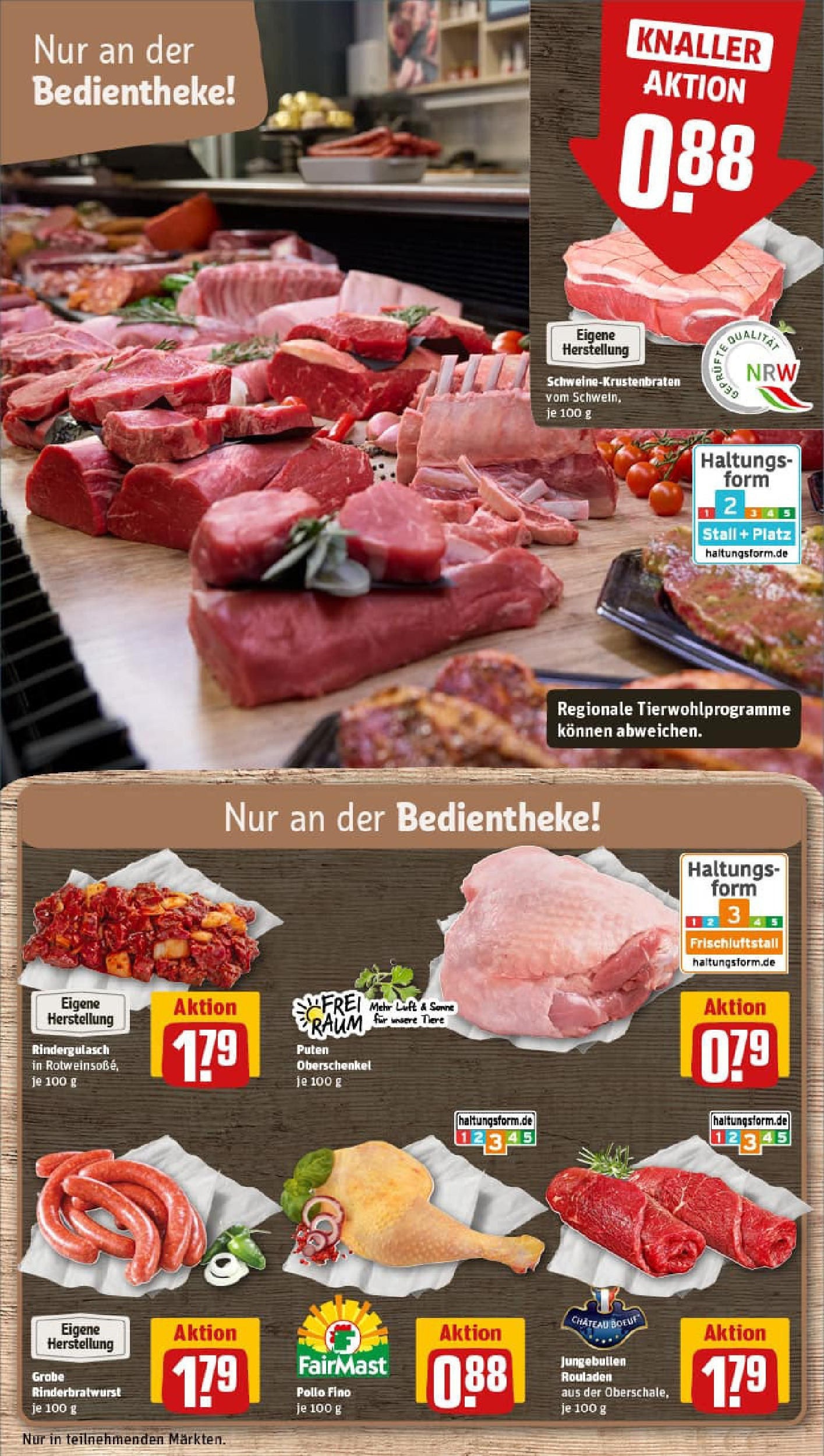 REWE Prospekt ab 28.09.2025 zum Blättern » Angebote | Seite: 14 | Produkte: Rindergulasch
