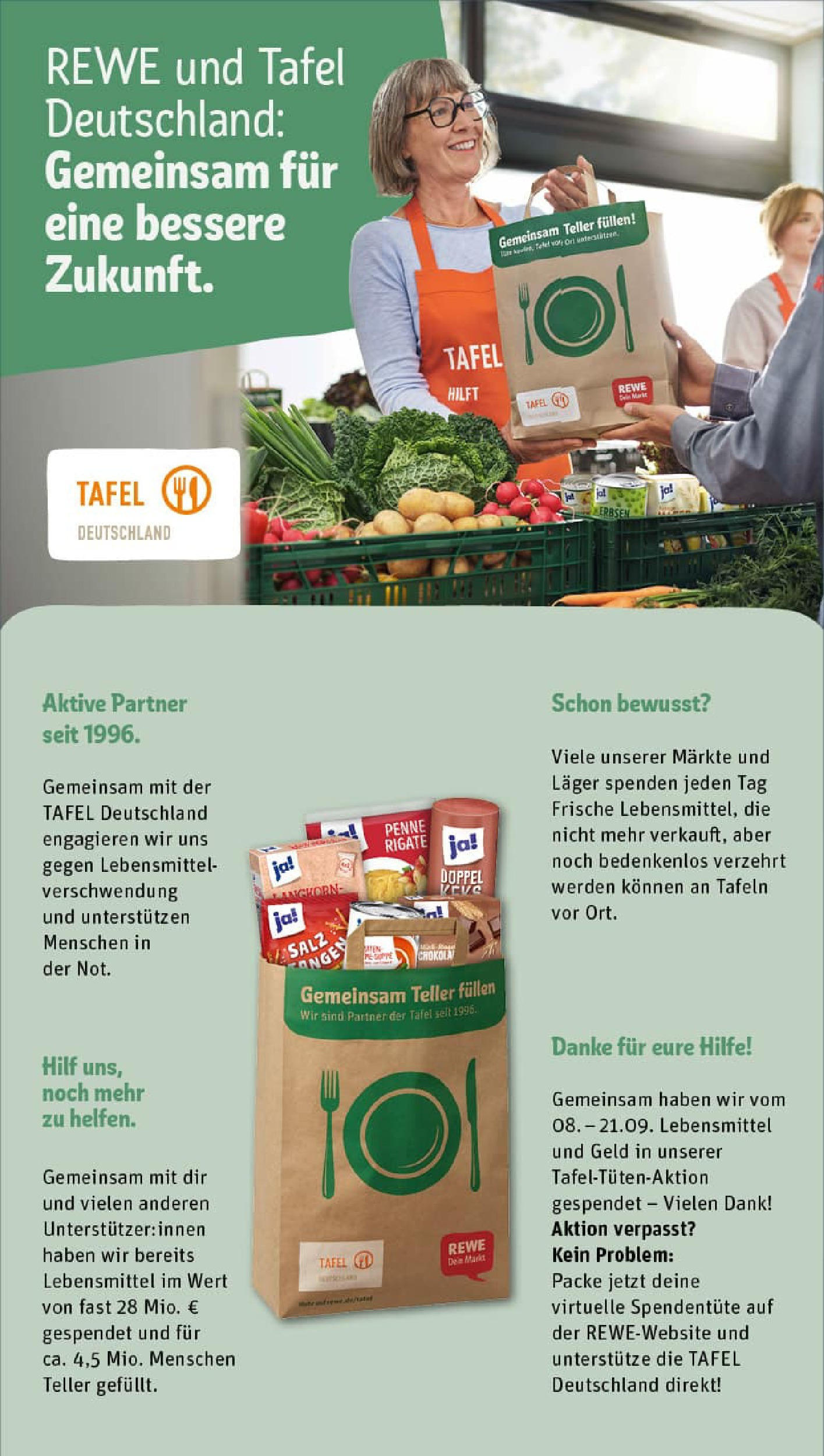 REWE Prospekt ab 28.09.2025 zum Blättern » Angebote | Seite: 22 | Produkte: Salz, Erbsen