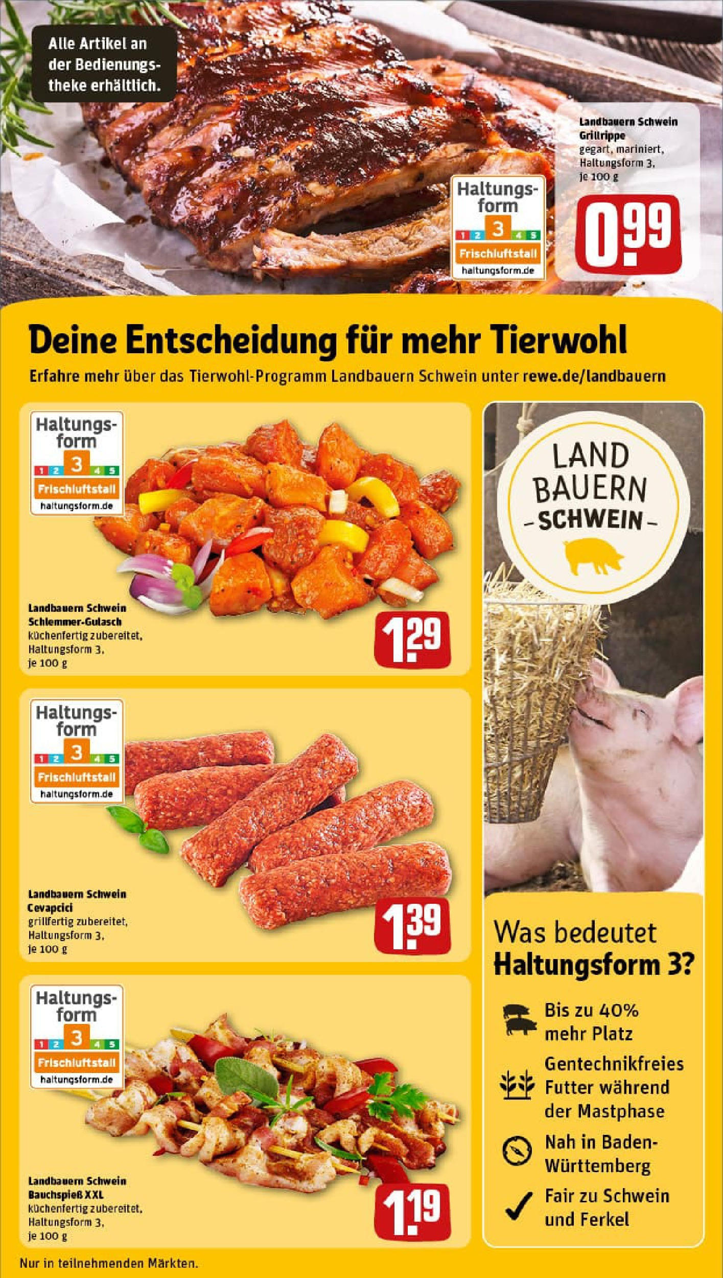 REWE Prospekt ab 28.09.2025 zum Blättern » Angebote | Seite: 17 | Produkte: Theke, Cevapcici