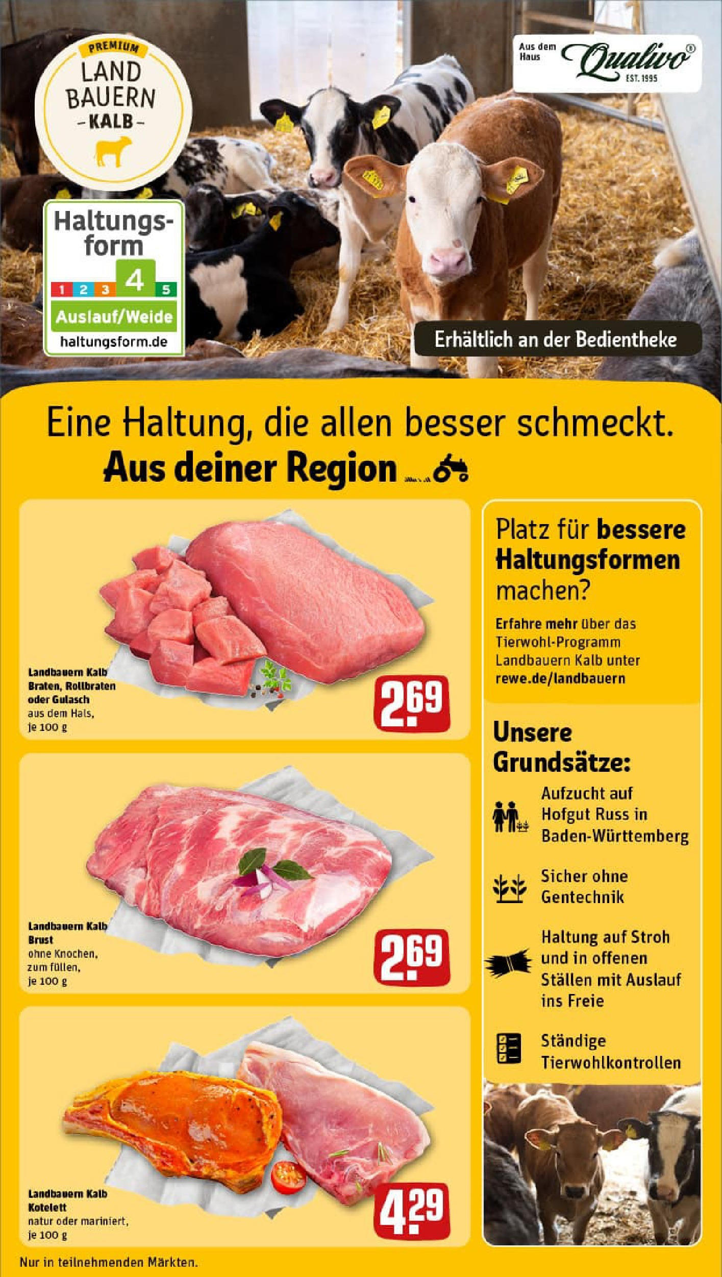 REWE Prospekt ab 28.09.2025 zum Blättern » Angebote | Seite: 19 | Produkte: Gulasch