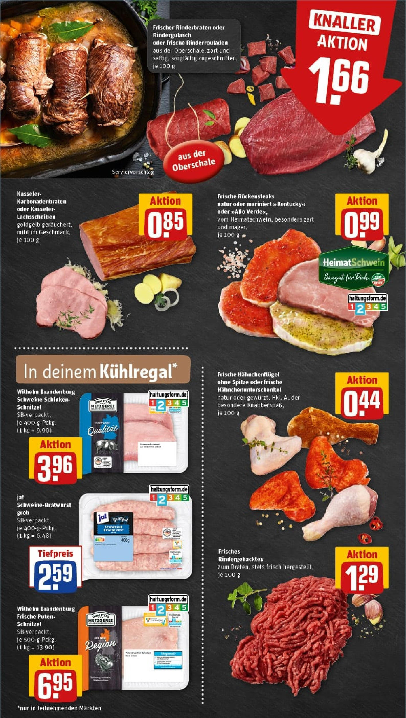 REWE Prospekt ab 28.09.2025 zum Blättern » Angebote | Seite: 8 | Produkte: Roastbeef, Salami