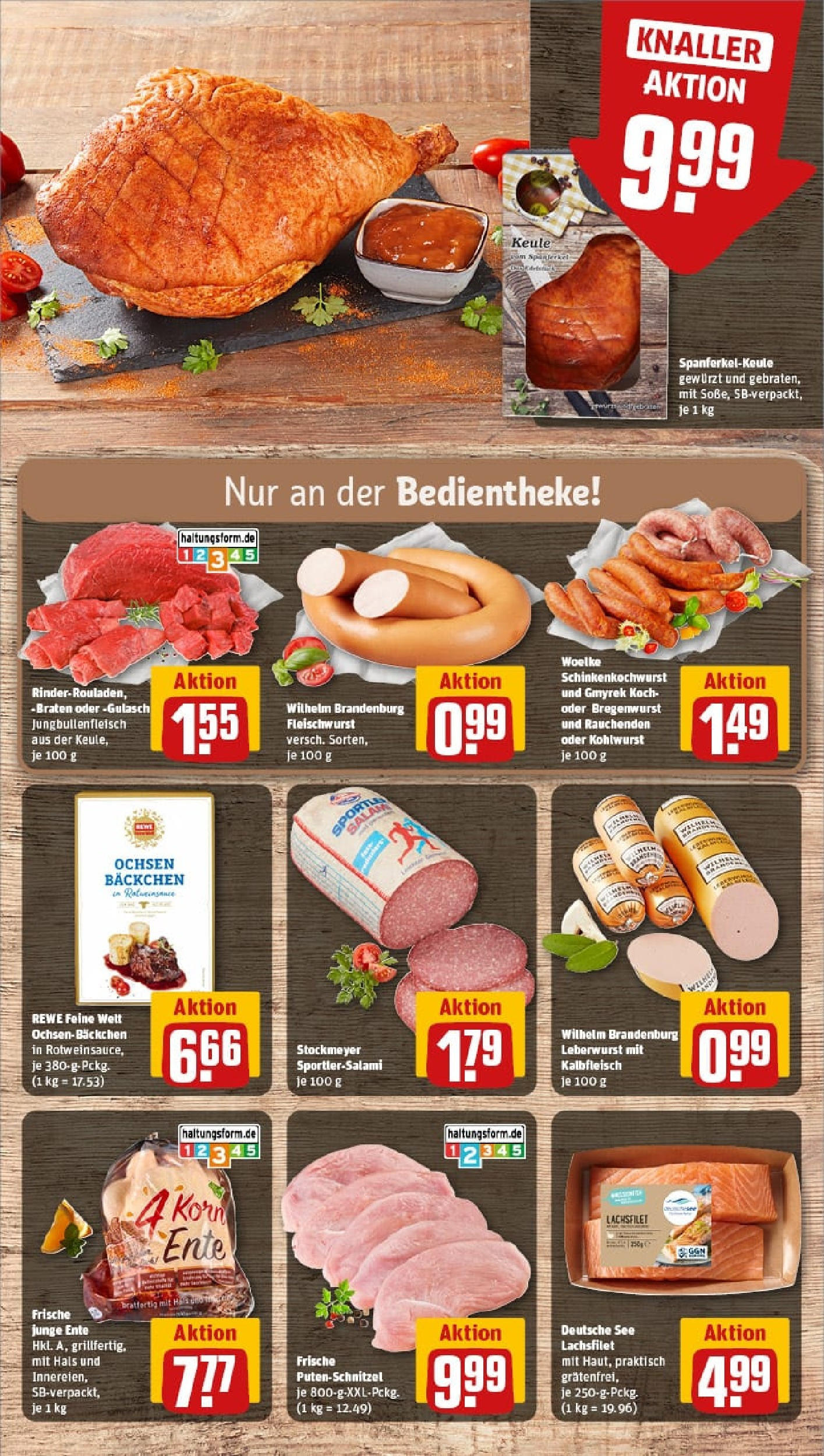 REWE Prospekt ab 28.09.2025 zum Blättern » Angebote | Seite: 14 | Produkte: Actimel, Schnitzel, Weihenstephan butter, Müllermilch