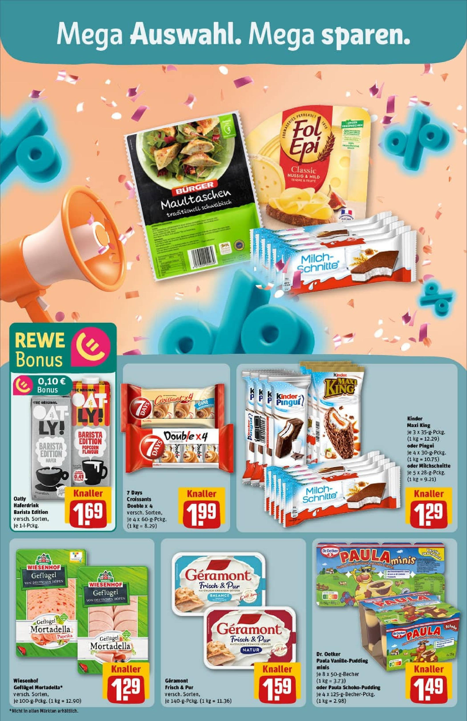 REWE Prospekt ab 28.09.2025 zum Blättern » Angebote | Seite: 6 | Produkte: Funny frisch, Milka, Chips, Dolce gusto