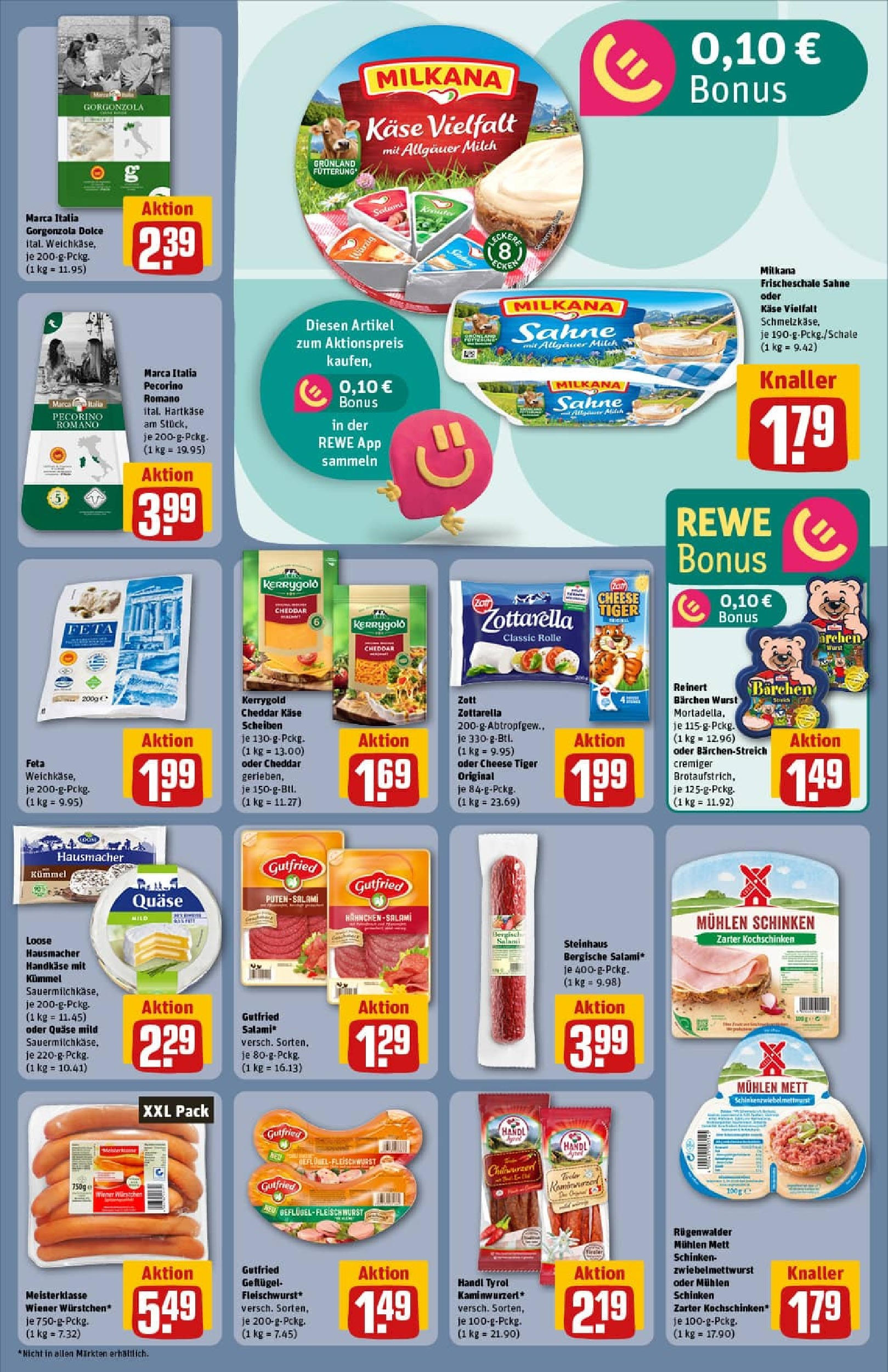 REWE Prospekt ab 28.09.2025 zum Blättern » Angebote | Seite: 21 | Produkte: Butter, Iglo, McCain, Meica