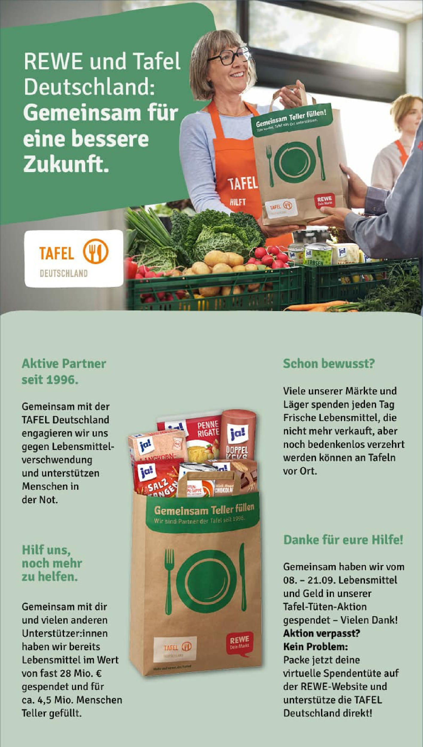 REWE Prospekt ab 28.09.2025 zum Blättern » Angebote | Seite: 9 | Produkte: Pasta, Erbsen REWE Prospekt ab 28.09.2025 zum Blättern » Angebote | Seite: 9 | Produkte: Pasta, Erbsen